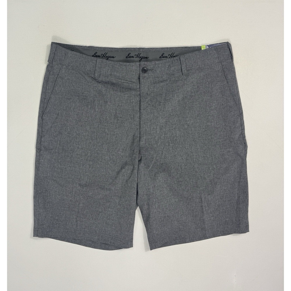 Ben Hogan Performance Grey Golf Shorts Men’s 40x10 NWT Wicking Stretch Active